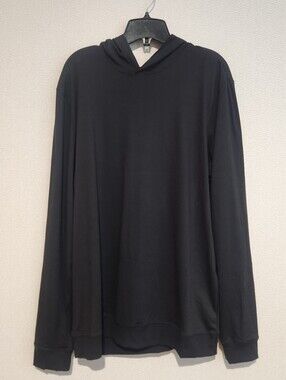 SKIMS Outdoor Jersey Hoodie Mens Medium Black New